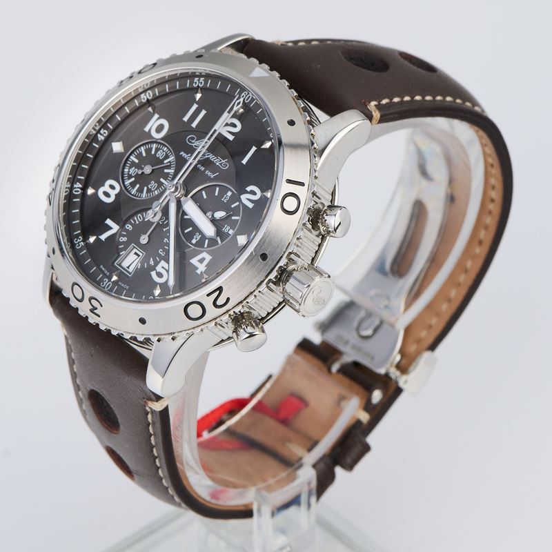 Breguet, Type XX ref. 3810, cronografo fly-back, anni 2000
