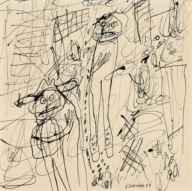 Paysage avec personnages
