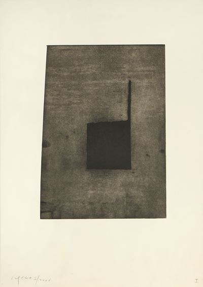 Plate recto/verso I, acquatinta su ferro (ed. I/XXXV), 1994
