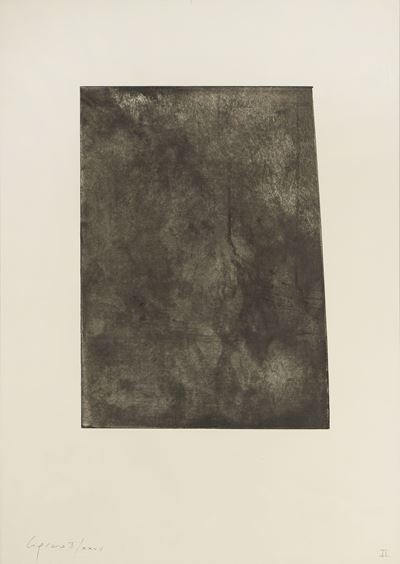 Plate recto/verso II, acquatinta su ferro (ed. I/XXXV), 1994