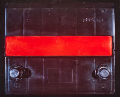 Batteria 08 (Cibachrome su alluminio), edizione 1/3