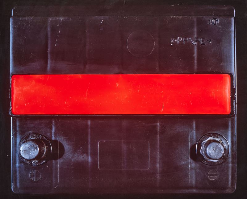 Carlo Fei - Batteria 08 (Cibachrome su alluminio), edizione 1/3