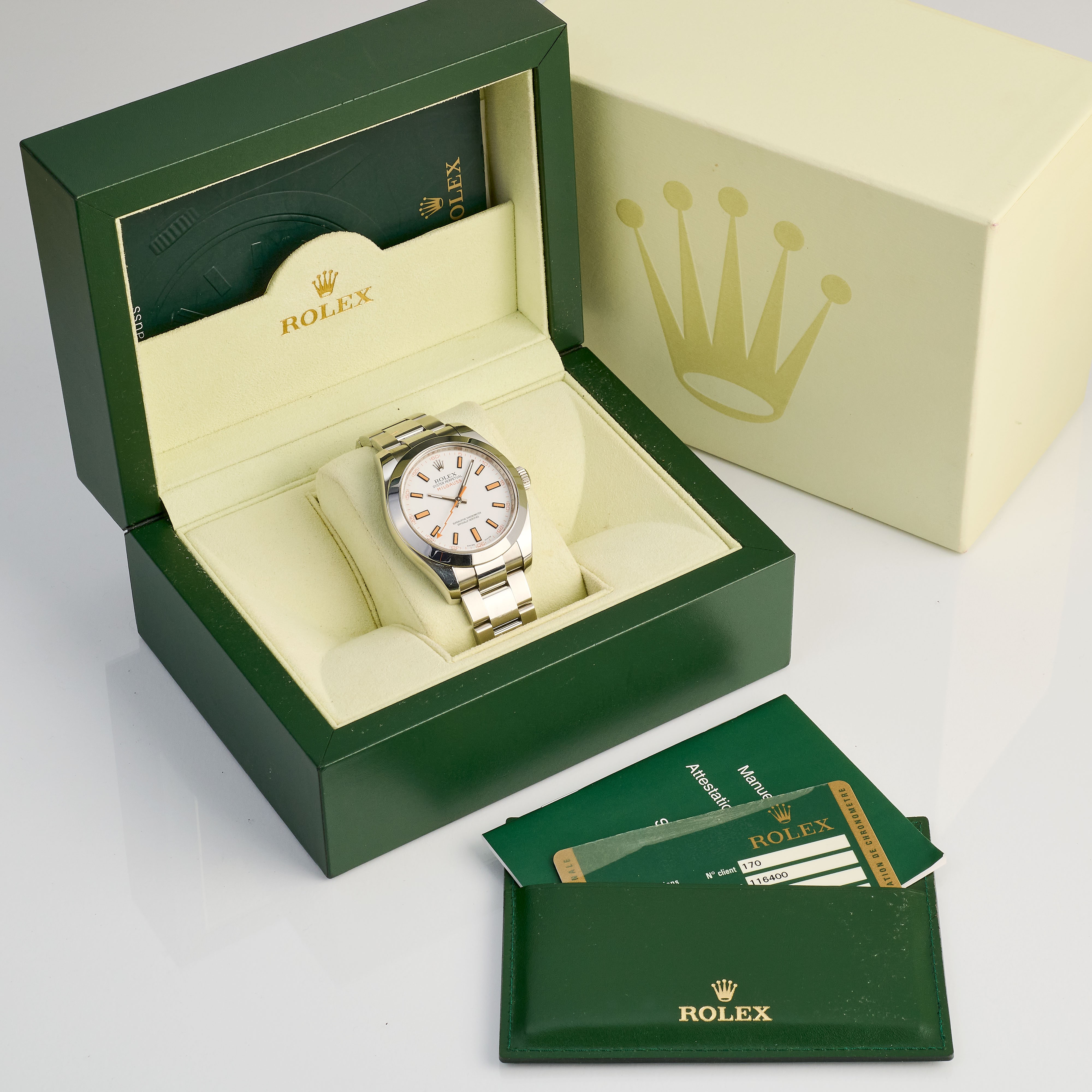 Rolex Milgauss ref. 116400, 2008
