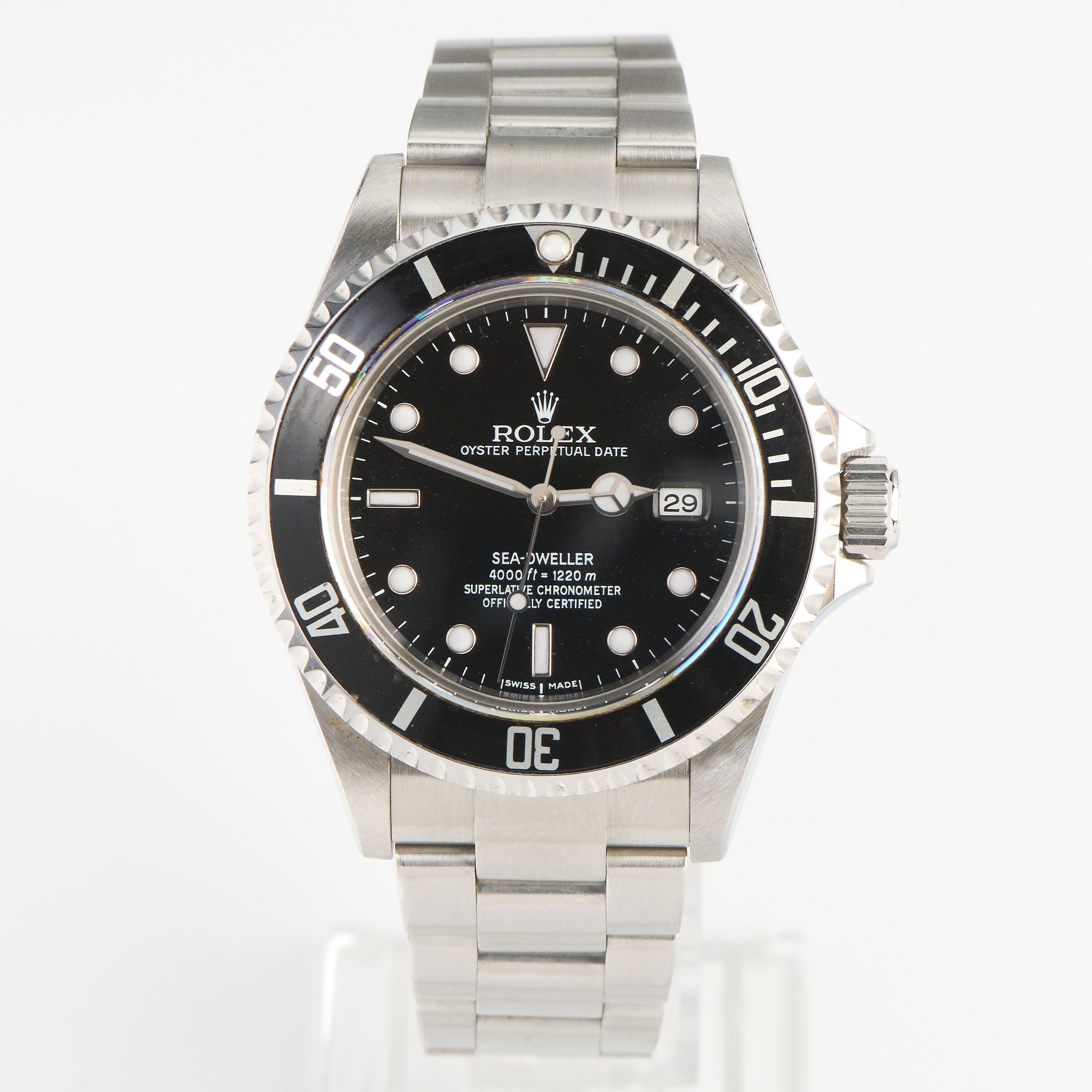 Rolex, Submariner Sea-Dweller ref. 16600, 2008 – orologio da polso automatico calibro 3135