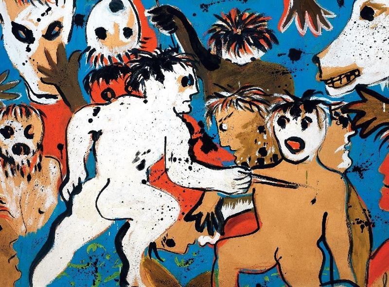 Enrico Baj - Composizione
