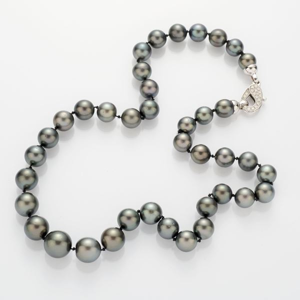 Collana di perle Tahiti