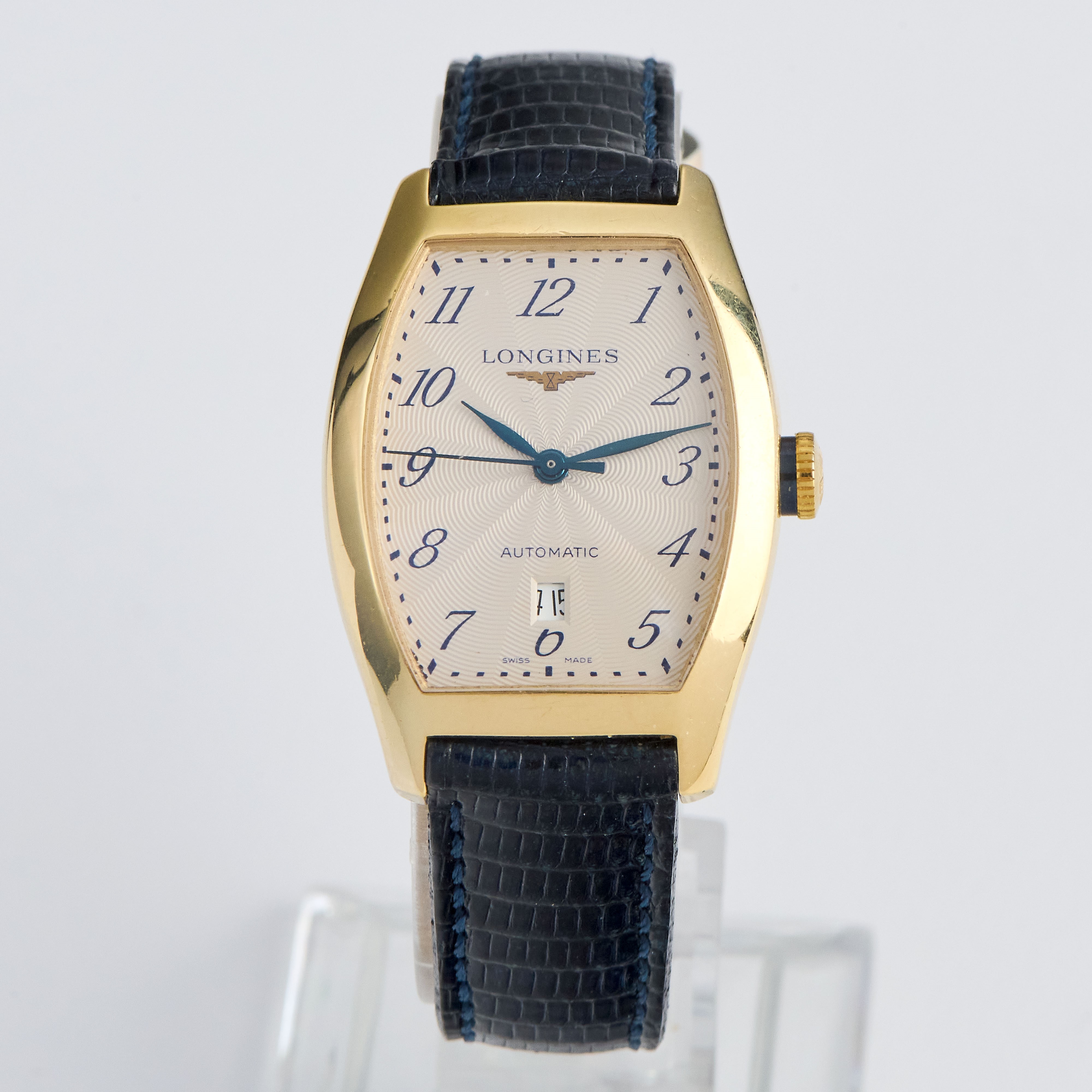 Longines, Evidenza ref. L.2.142.6, oro 18 kt, anni Duemila, movimento automatico ETA 2000
