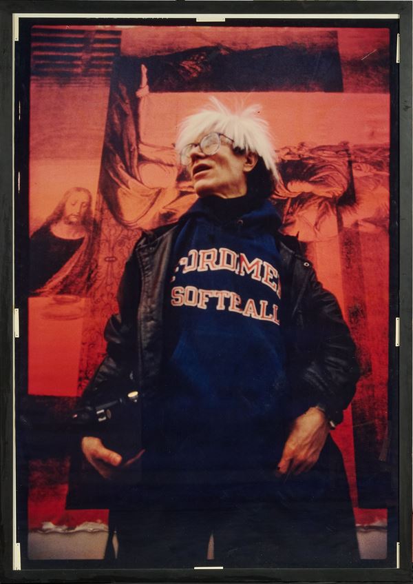 Fabrizio Garghetti - Andy Warhol davanti al Cenacolo di Leonardo
