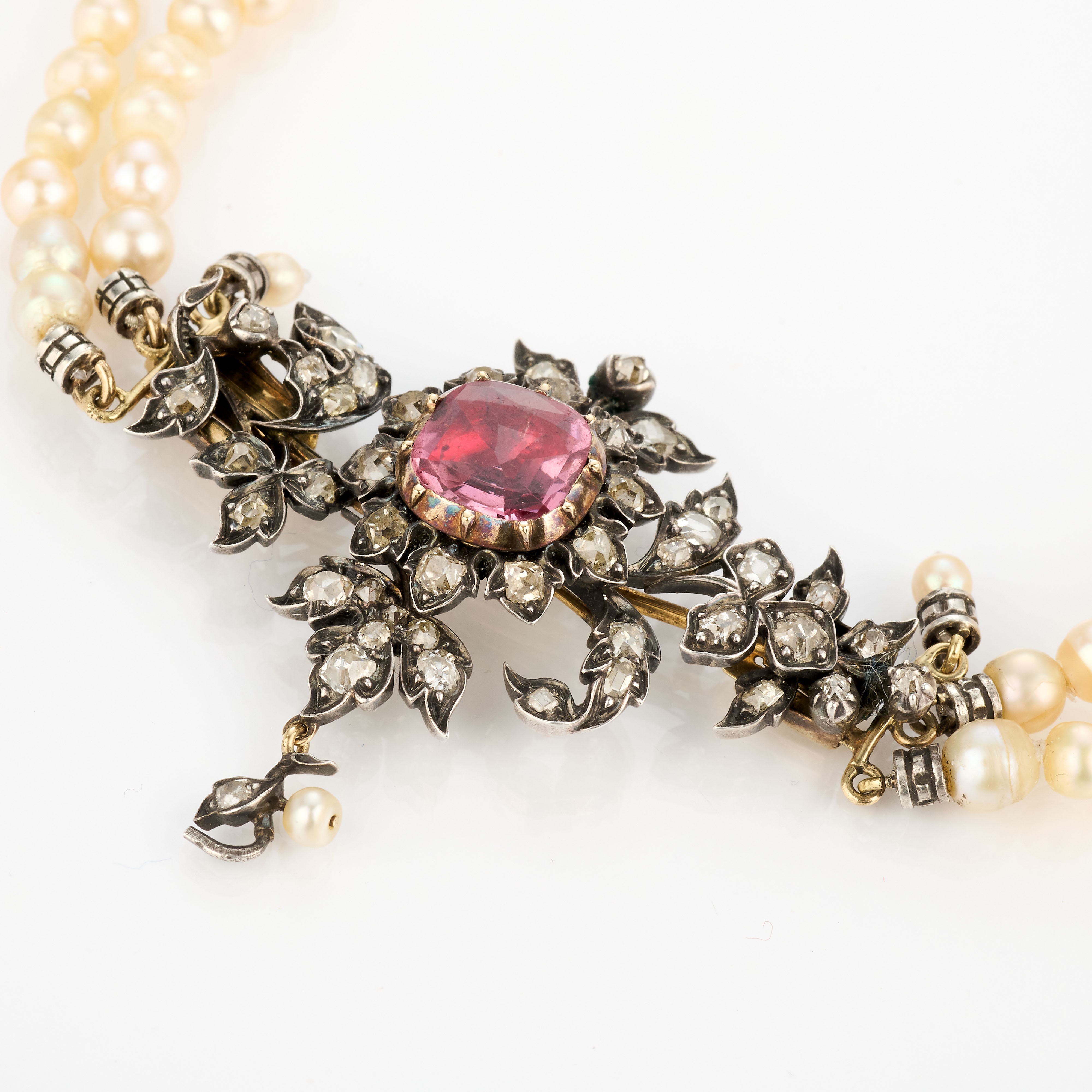Collana di perle naturali