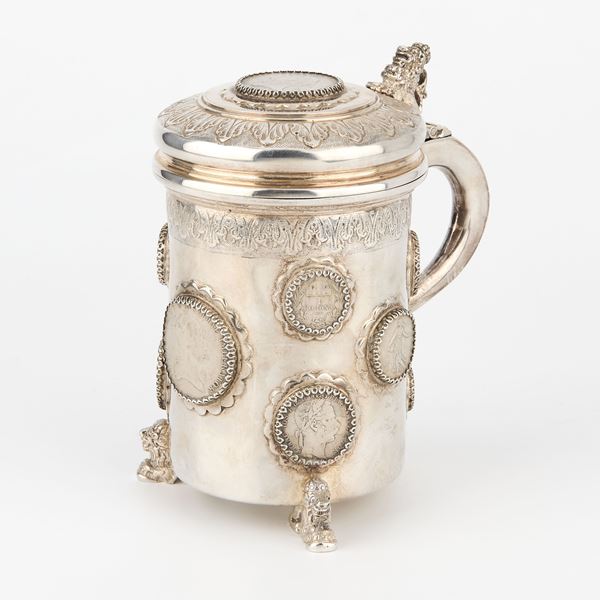 Tankard in argento