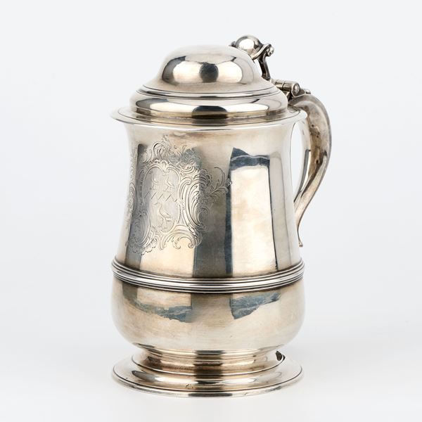 Tankard in argento