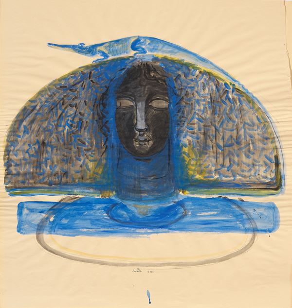 Girolamo Ciulla : Senza titolo  (2000)  - Tecnica mista su carta - Auction Parade - Modern, Contemporary and Graphic Art - Casa d'aste Farsettiarte