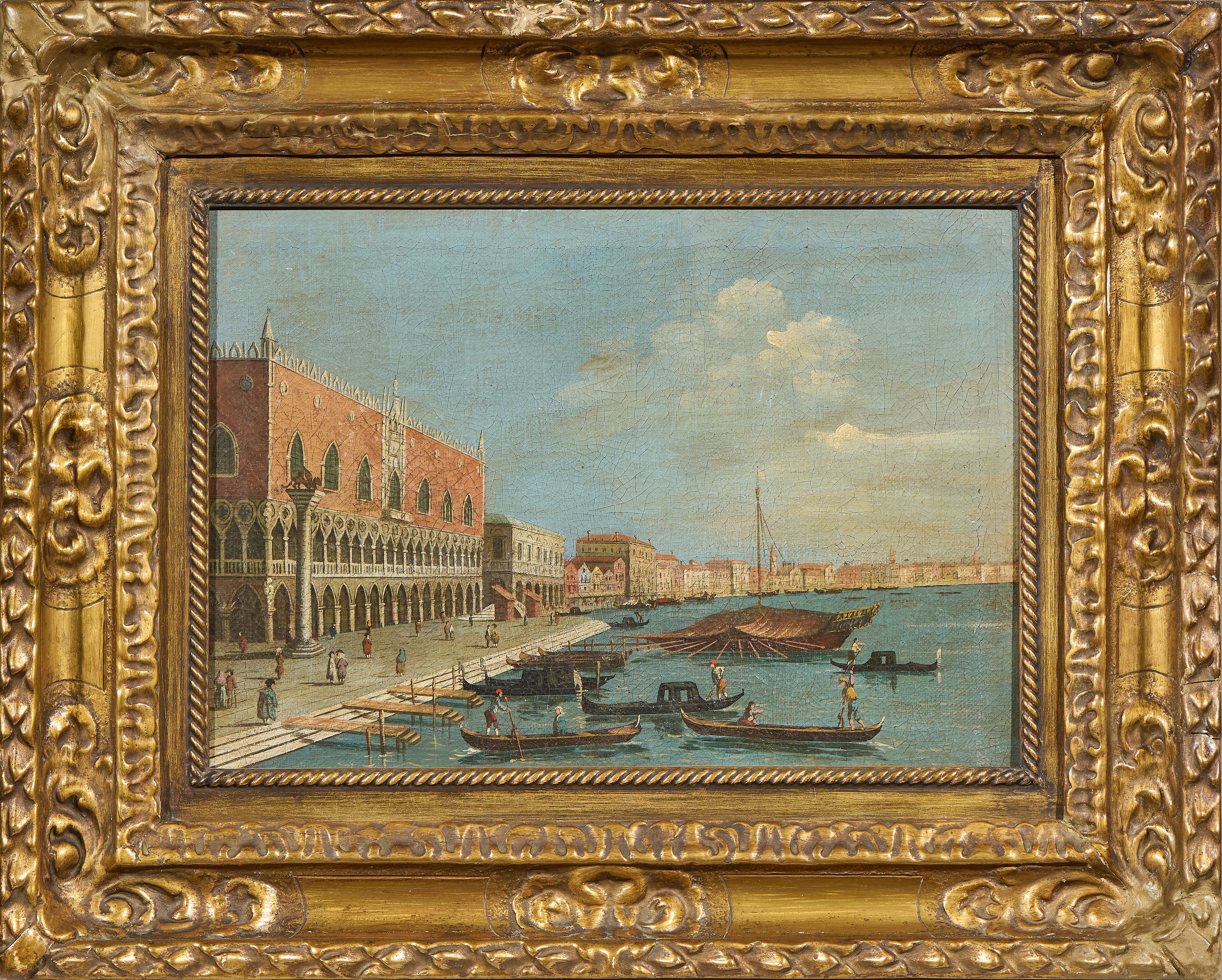 Ignoto Fine XIX Secolo - «L'isola di San Giorgio» e «il Bacino di San Marco con Palazzo Ducale»