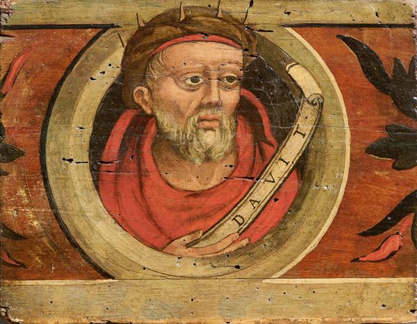 Scuola lombarda del XV secolo - Re David