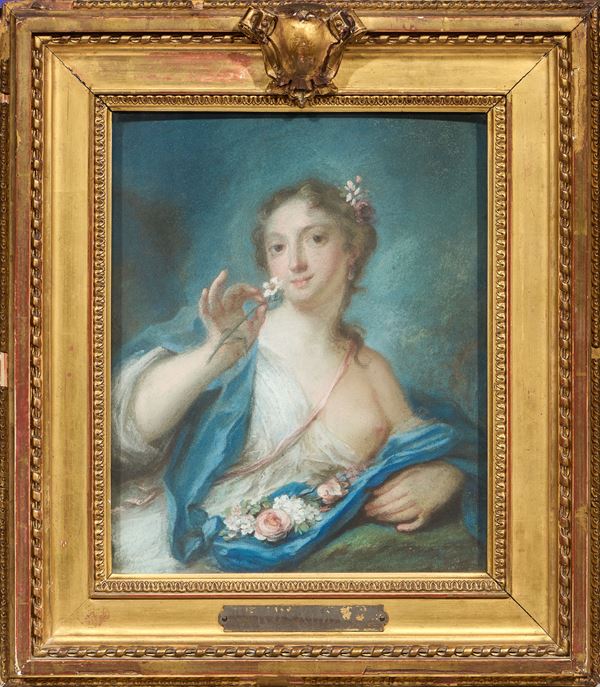 Rosalba Carriera (attr. a) - Figura femminile (Flora)
