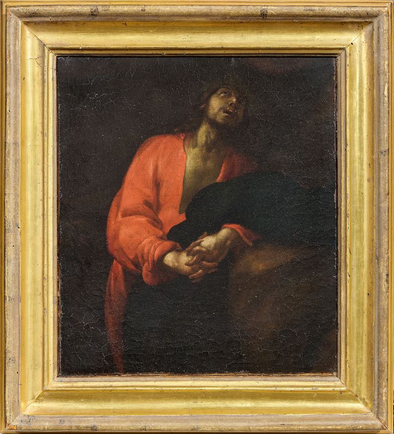 Francesco Cairo (attr. A) - Cristo nell’orto, olio su tela
