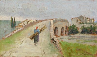 Fascinaia, olio su compensato