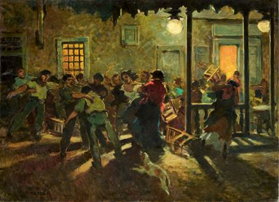 Rissa al caffè dell’Ussero