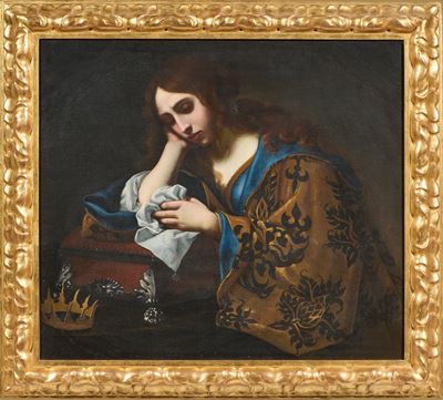 Allegoria della vanità dei beni terreni, olio su tela