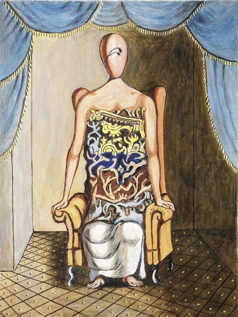 Giorgio De Chirico - L'attesa
