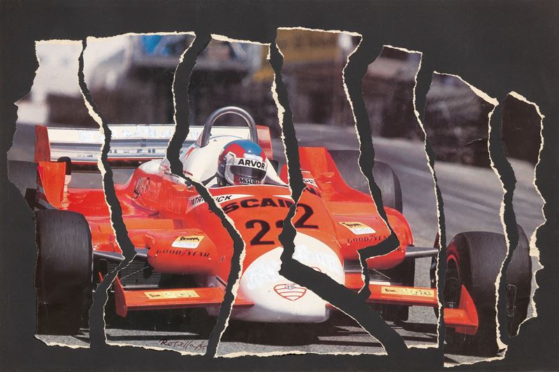 Mimmo Rotella - Formula uno