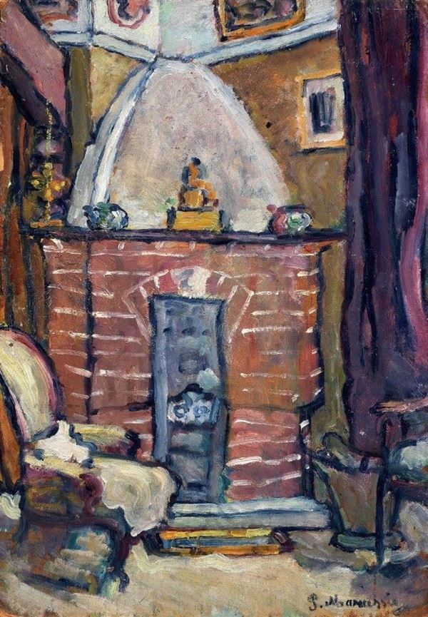 Piero Marussig - Interno