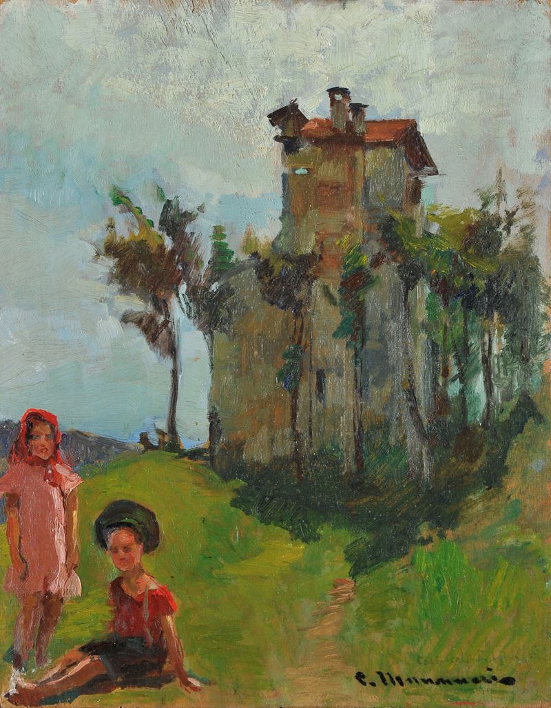 Cipriano Mannucci - Paesaggio