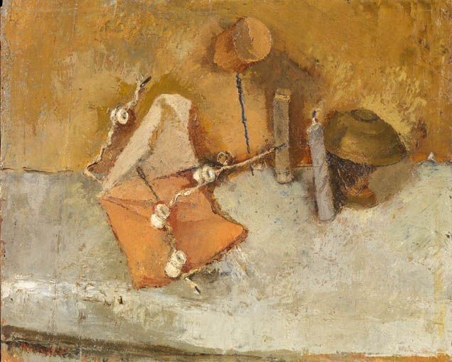 Fausto Pirandello - Natura Morta con Oggetti Elettrici