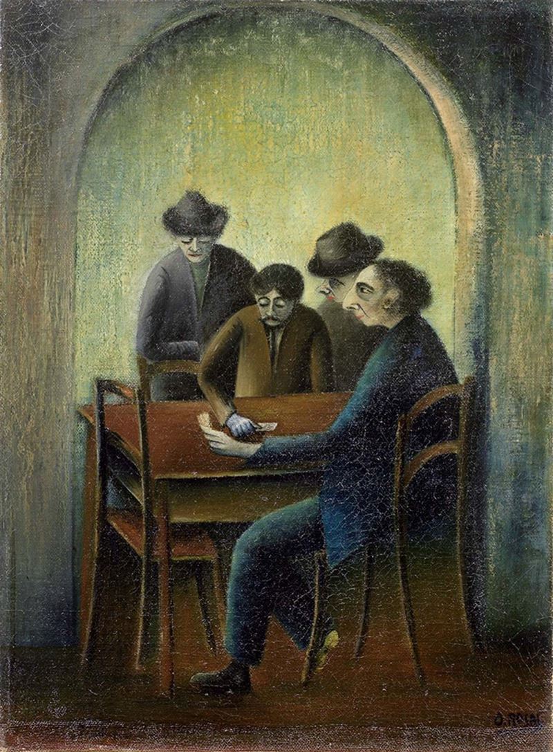 Ottone Rosai - Partita a Briscola