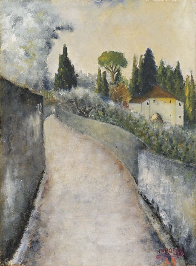 Ottone Rosai - Paesaggio