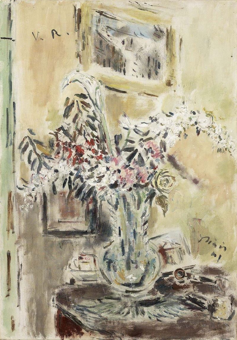 Filippo De Pisis - Fiori
