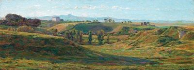La Campagna (paesaggio nella Campagna Laziale)
