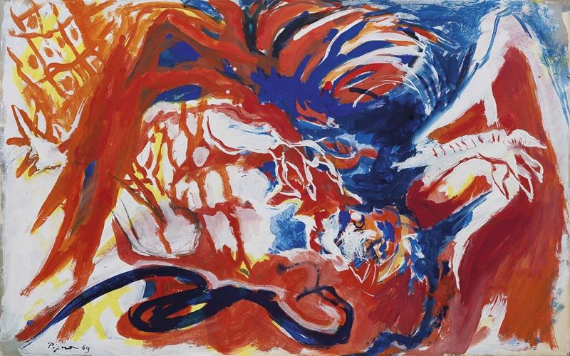 Edouard Pignon - Combat De Coqs