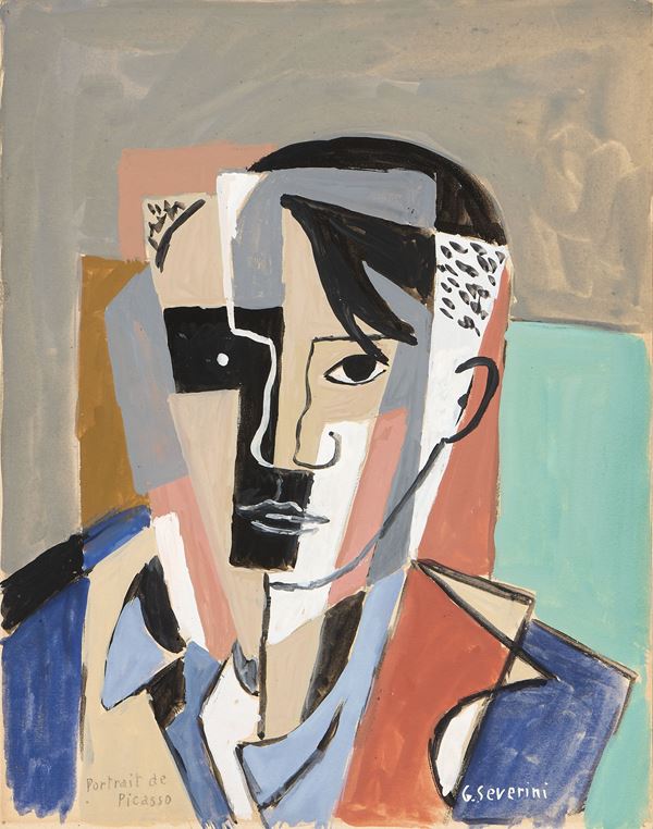 Gino Severini - Portrait de Picasso
