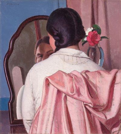 Isa Ghiglia alla Toilette