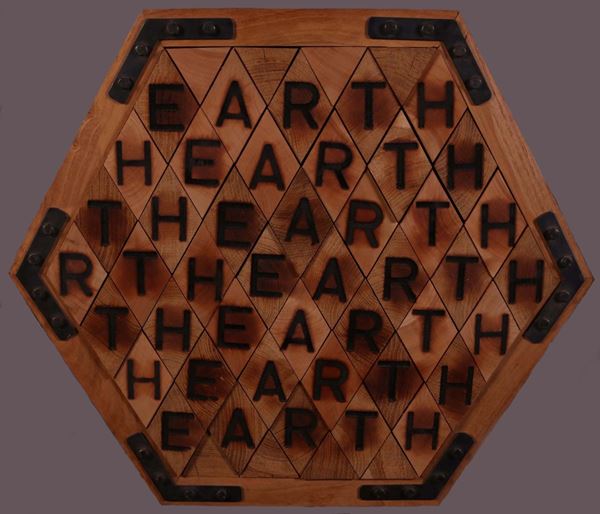 Joe Tilson : Earthearth  (1987)  - Assemblaggio in legno, multiplo, es. VIII/X - Auction CONTEMPORARY ART AND PRINTS - Casa d'aste Farsettiarte