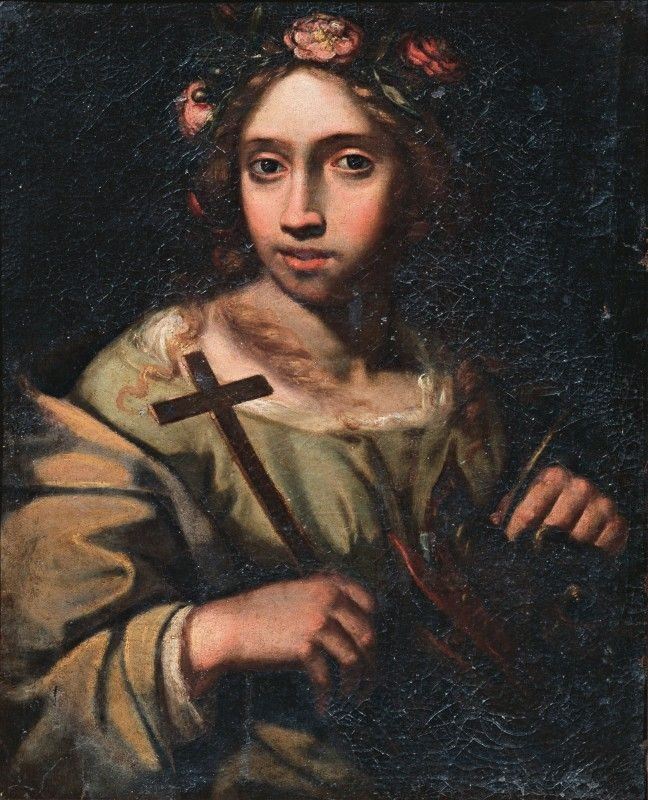 Simone Pignoni (attr. A) - Santa Margherita D'antiochia