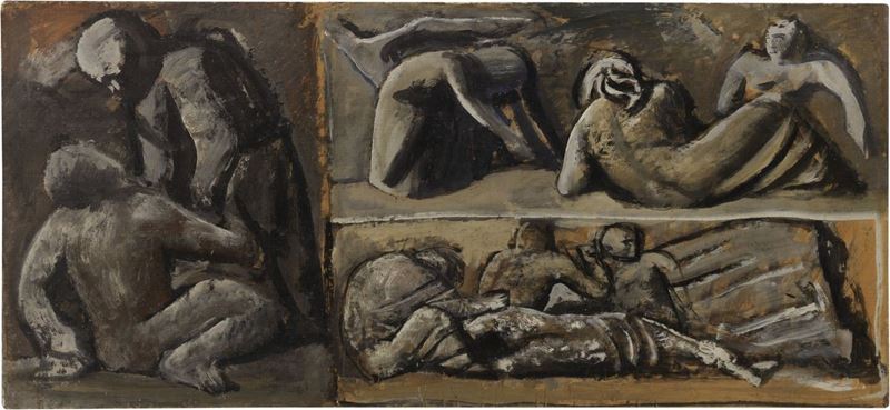 Mario Sironi - Composizione di Figure
