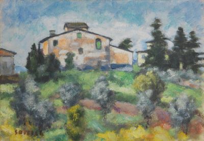 Paesaggio a Poggio a Caiano