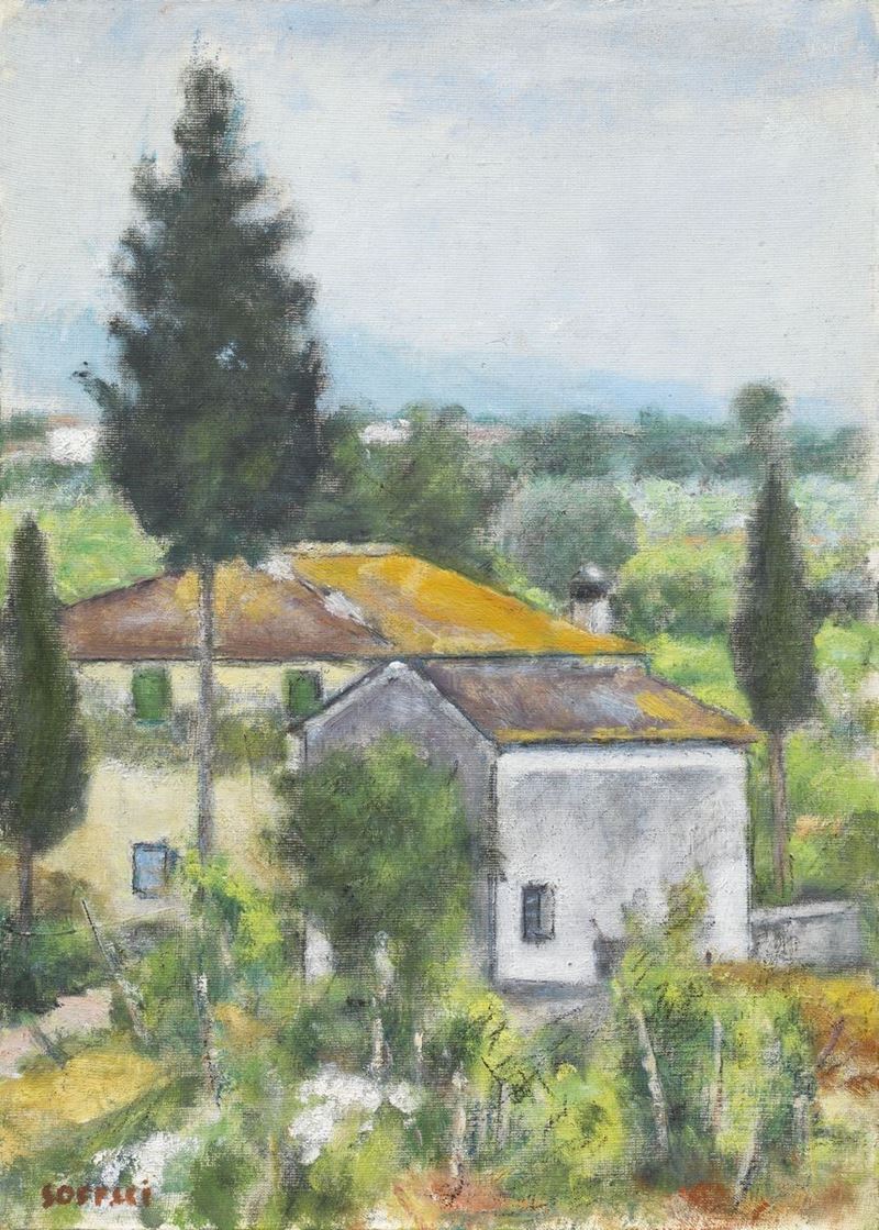 Ardengo Soffici - La Casa Dell'alderighi (berna)
