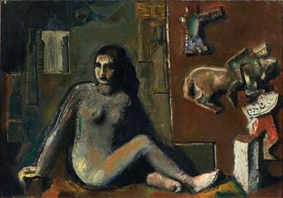 Composizione con Figura e Cavaliere