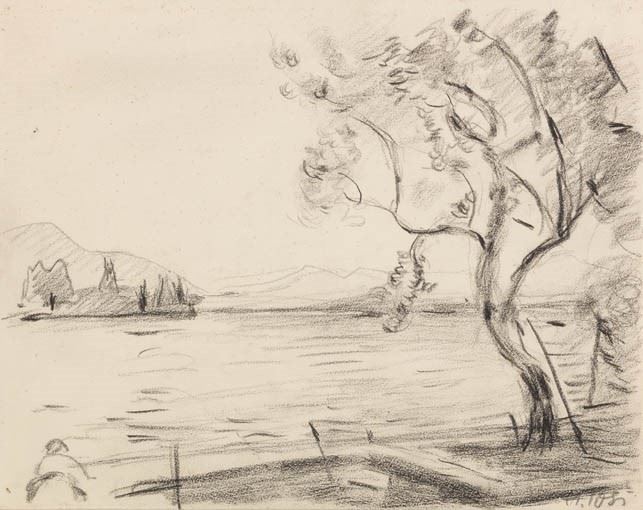 Arturo Tosi - Paesaggio