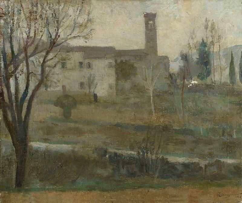 Eduardo Gordigiani - Paesaggio