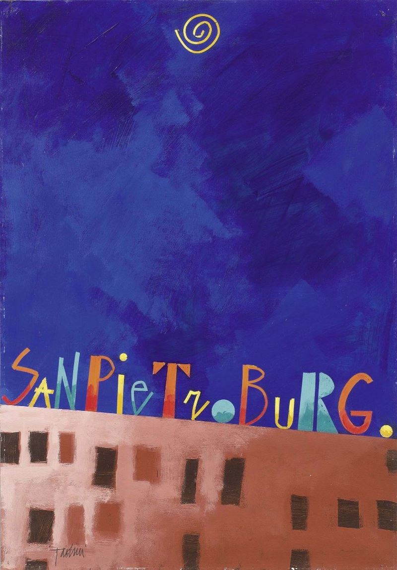 Emilio Tadini - San Pietroburgo