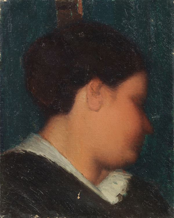Oscar Ghiglia : Isa  ((1910-11))  - Olio su tela - Asta Dipinti e Sculture del XIX e XX secolo - Casa d'aste Farsettiarte