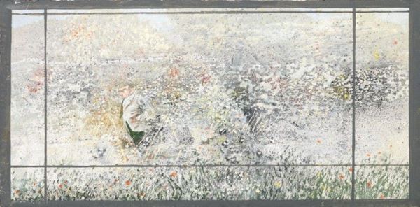 Giuseppe Banchieri - Figura nel giardino
