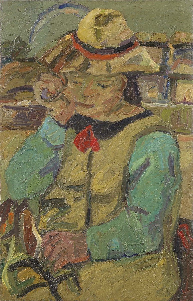 Renato Birolli - Contadina Col Falcetto