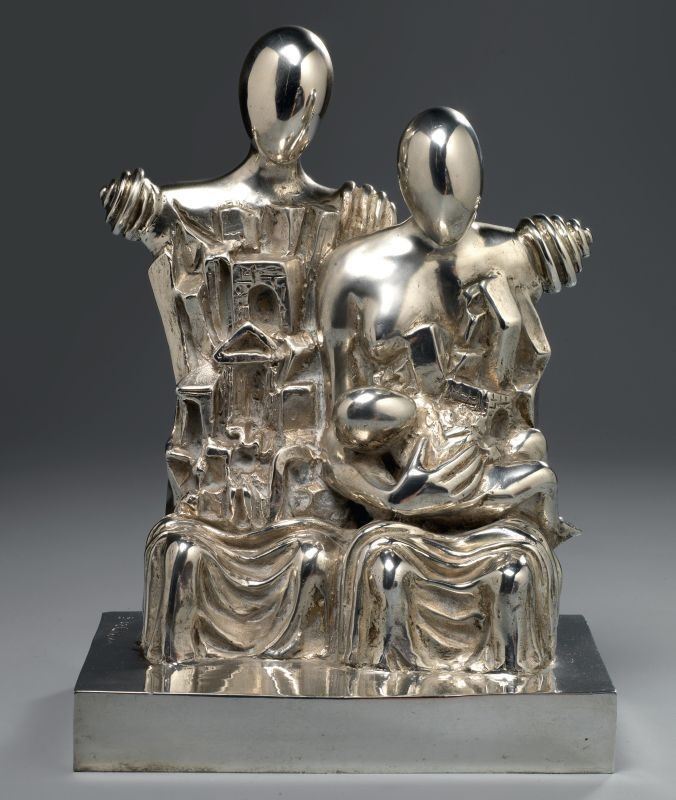 Giorgio De Chirico - Archeologi con Bambino