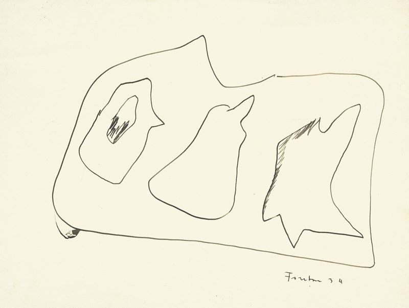 Lucio Fontana - Composizione