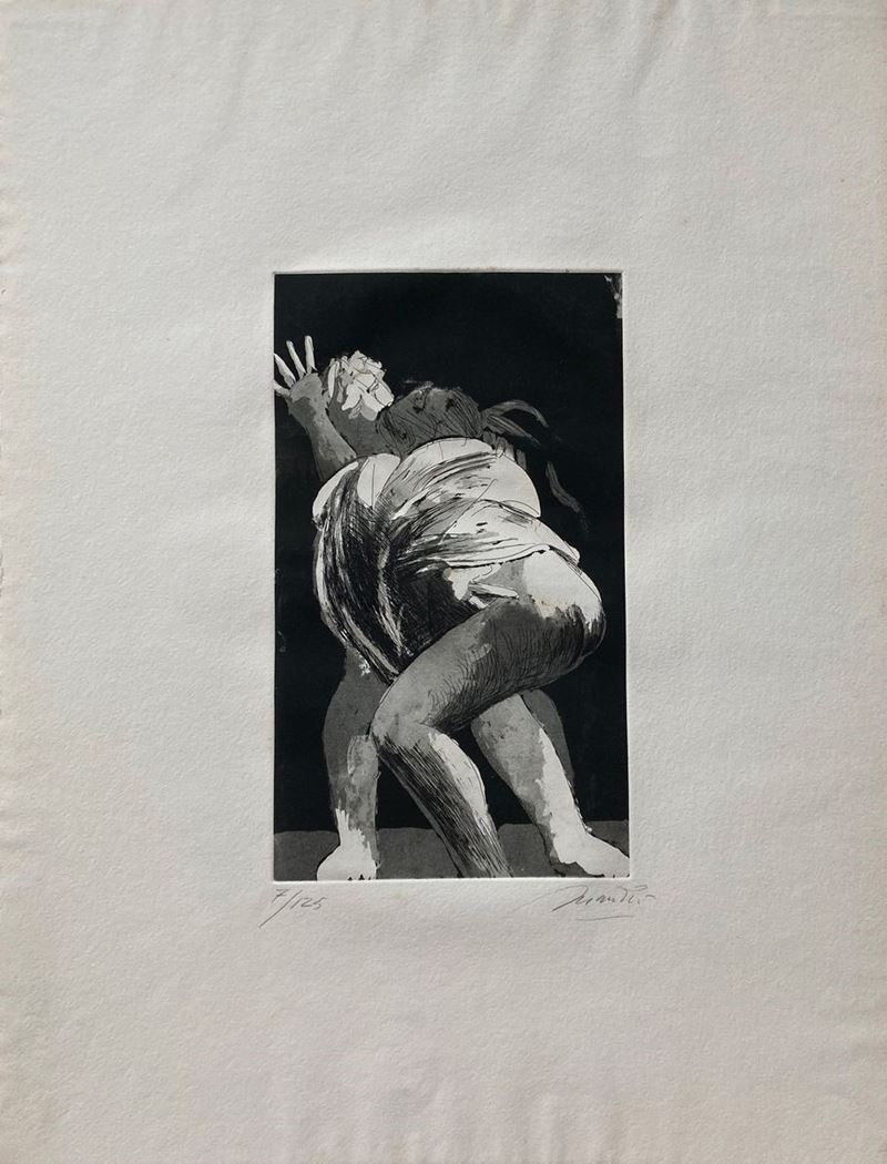 Giacomo Manzù - Lovers IV